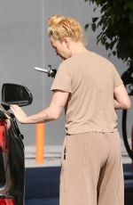RUMER WILLIS at a Gas Station in Santa Barbara 11/07/2023