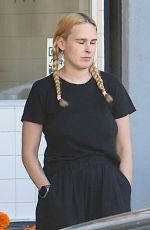 RUMER WILLIS Out for Juice in West Hollywood 11/02/2023