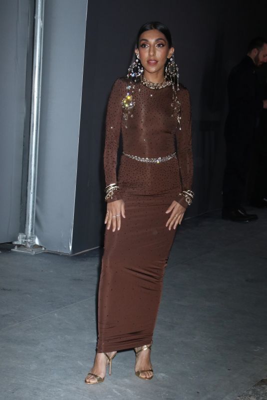 RUPI KAUR at Swarovski x SKIMS Celebration in New York 11/07/2023