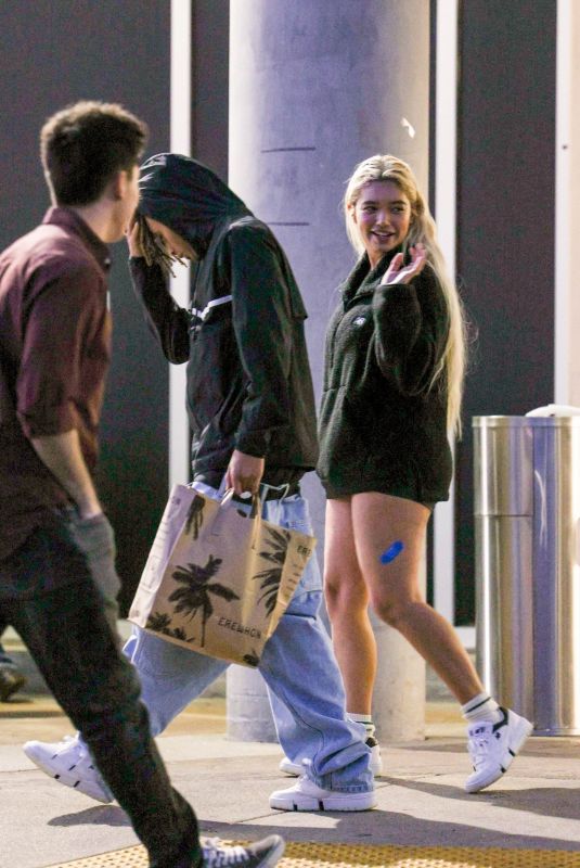 SAB ZADA on a Late Night Shopping Trip to Erewhon Market in Calabasas 11/25/2023