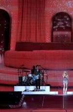 SABRINA CARPENTER Performs at The Eras Tour in Rio de Janeiro 11/17/2023