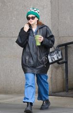 SADIE SINK Out and About in New York 11/06/2023