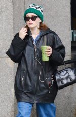 SADIE SINK Out and About in New York 11/06/2023