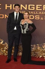 SAFFRON BARKER at The Hunger Games: The Ballad of Songbirds & Snakes World Premiere in London 11/09/2023