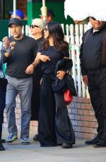 SALMA HAYEK Out for Lunch with Friends in Los Angeles 11/12/2023