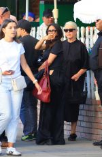 SALMA HAYEK Out for Lunch with Friends in Los Angeles 11/12/2023