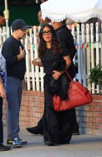 SALMA HAYEK Out for Lunch with Friends in Los Angeles 11/12/2023