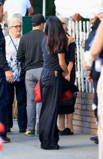 SALMA HAYEK Out for Lunch with Friends in Los Angeles 11/12/2023