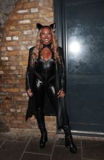 SAMIRA MIGHTY Arrives at Maya Jama