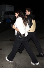 SARA SAMPAIO and Ray Nicholson Night Out in Los Angeles 11/02/2023