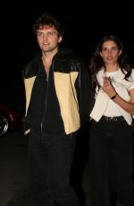 SARA SAMPAIO and Ray Nicholson Night Out in Los Angeles 11/02/2023