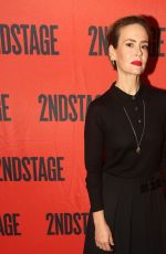 SARAH PAULSON at Appropriate Photocall at Sardi