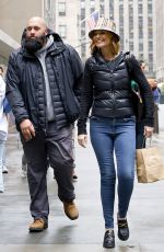 SAVANNAH GUTHRIE Out and About in New York 10/30/2023