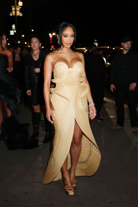 SAWEETIE Arrives at 2023 CFDA Fashion Awards in New York 11/06/2023 ...