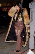 SAWEETIE Arrives at OBJ’s Birthday Party in New York 11/06/2023