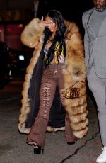 SAWEETIE Arrives at OBJ’s Birthday Party in New York 11/06/2023
