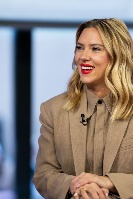 SCARLETT JOHANSSON at Today Show 11/13/2023