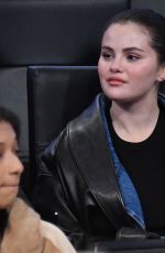 SELENA GOMEZ at Lakers Game at Crypto.Com Arena in Los Angeles 11/30/2023