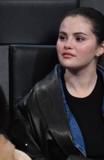 SELENA GOMEZ at Lakers Game at Crypto.Com Arena in Los Angeles 11/30/2023