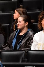 SELENA GOMEZ at Lakers Game at Crypto.Com Arena in Los Angeles 11/30/2023