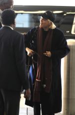 SELMA BLAIR Arrives at LAX Airport with Her Service Dog 11/01/2023