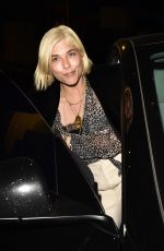 SELMA BLAIR Leaves Dinner at Craig