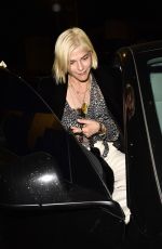 SELMA BLAIR Leaves Dinner at Craig