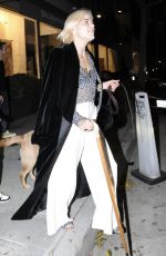 SELMA BLAIR Leaves Dinner at Craig