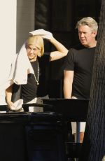 SELMA BLAIR Out for Lunch with a Friend at Joan