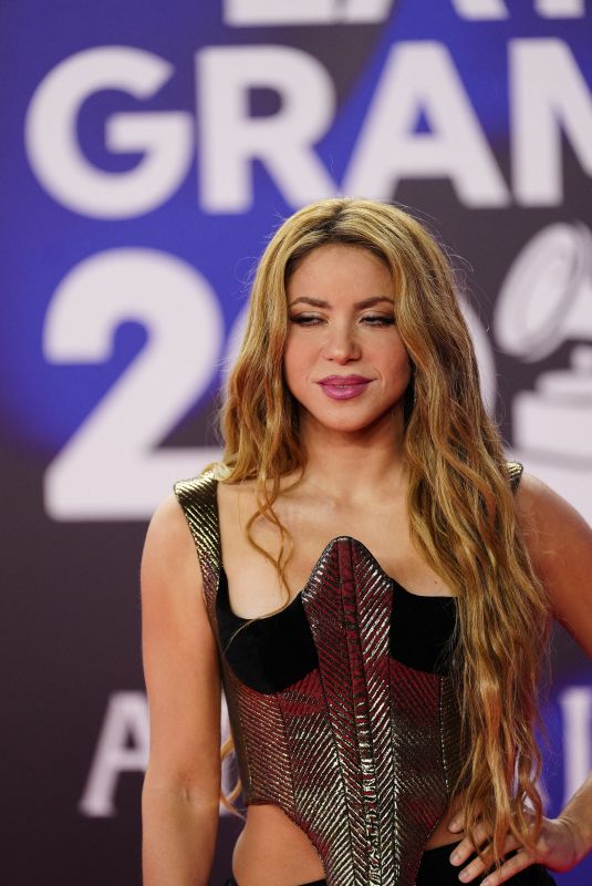 SHAKIRA at 24th Annual Latin Grammy Awards in Seville 11/16/2023