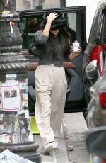SHAY MITCHELL Arrives at Beis Store in New York 11/26/2023