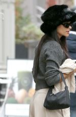 SHAY MITCHELL Arrives at Beis Store in New York 11/26/2023