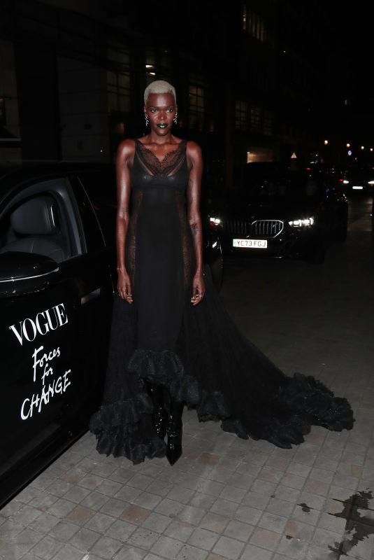 SHEILA ATIM Arrives at Rolling Stone UK Awards 2023 in London 11/23/2023