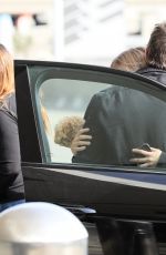 SIBI BLAZIC and EMMELINE BALE Arrives at LAX in Los Angeles 11/27/2023