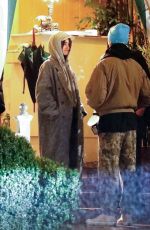 SOFIA BOUTELLA Out for Dinner with Friend at San Vicente Bungalows in Los Angeles 11/15/2023