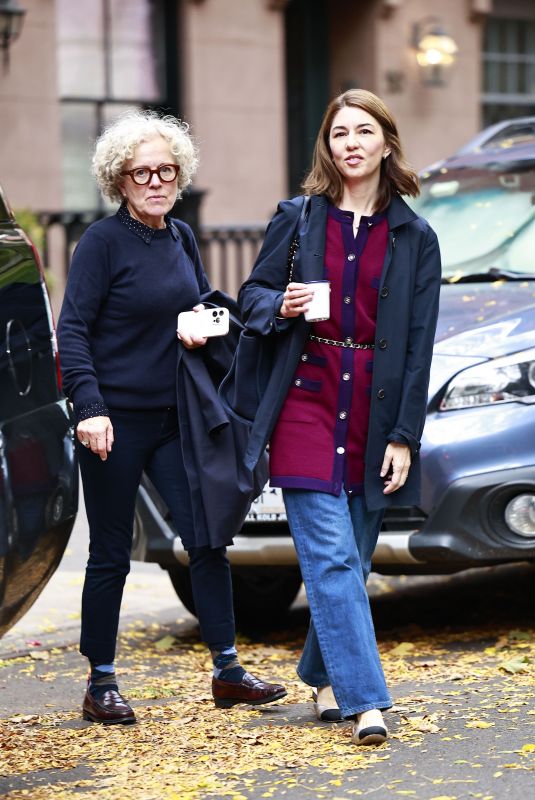 SOFIA COPPOLA Out in New York 11/01/2023