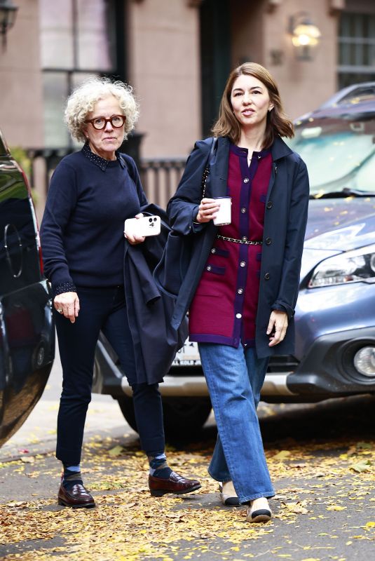 SOFIA COPPOLA Out in New York 11/01/2023