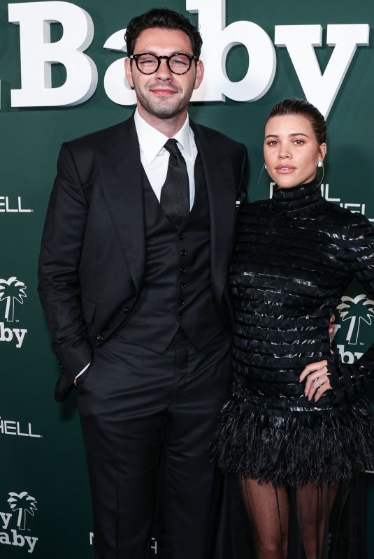 SOFIA RICHIE and Elliot Grainge at Baby2Baby Gala at Pacific Design Center in West Hollywood 11/11/2023