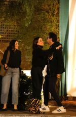 SOPHIA BUSH Out for Dinner in West Hollywood 11/23/2023