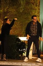 SOPHIA BUSH Out for Dinner in West Hollywood 11/23/2023