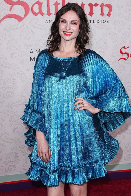 SOPHIE ELLIS BEXTOR at Saltburn Premiere at Hollywood Forever Cemetery in Los Angeles 11/14/2023