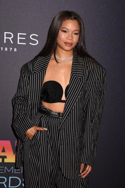 STORM REID at 2023 Footwear News Achievement Awards in New York 11/29/2023