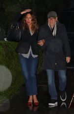 SUNNY OPZELL Arrives at San Vicente Bungalows in West Hollywood 11/16/2023