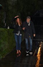 SUNNY OPZELL Arrives at San Vicente Bungalows in West Hollywood 11/16/2023