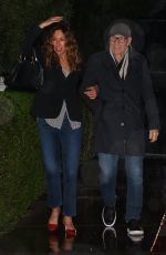 SUNNY OPZELL Arrives at San Vicente Bungalows in West Hollywood 11/16/2023