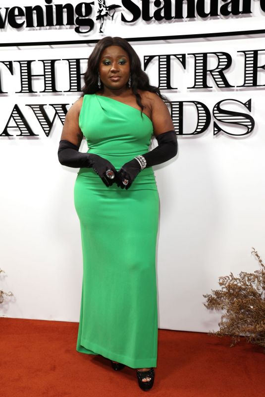 SUSAN WOKOMA at 67th at Evening Standard Theatre Awards in London 11/19/2023