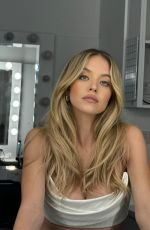 SYDNEY SWEENEY at Anyone But You Press Day 11/14/2023