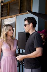 SYDNEY SWEENEY at Anyone but You Reshoots in Sydney 11/10/2023