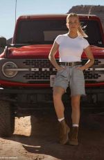 SYDNEY SWEENEY for Ford Bronco Off-roadeo Experience in Moab, November 2023