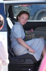 SYDNEY SWEENEY on the Set of Her New Movie Eden in Gold Coast 11/29/2023